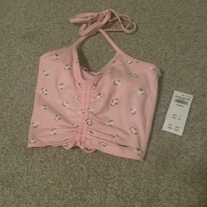 NWT Floral Hollister tank top